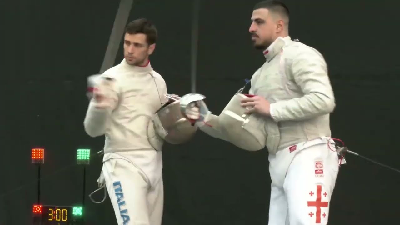 Madrid World Cup 2023 SMS - GOLD - Riccardo Nuccio ITA v Sandro Bazadze GEO Commentary