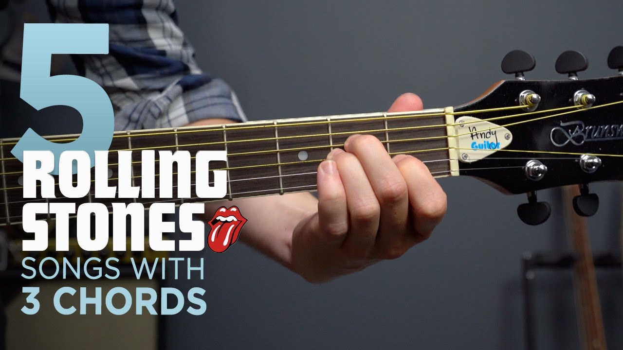 Play 5 Rolling Stones songs with 3 chords