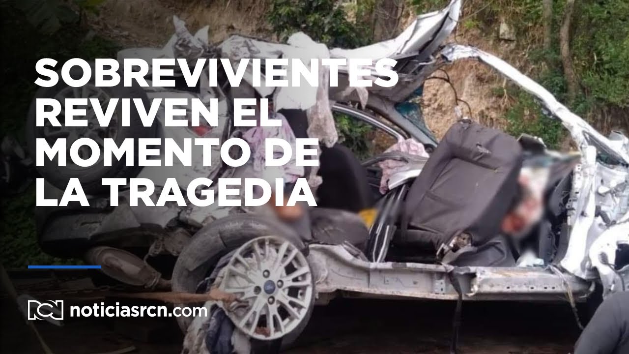 Desgarrador: Sobrevivientes revelan detalles del fatídico accidente en el túnel de La Línea