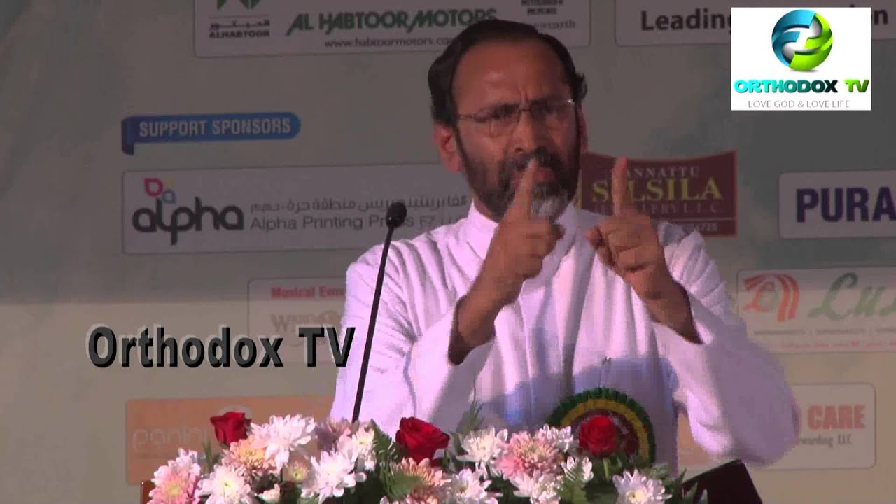 Fr Davis Chiramel's Speech at St Thomas Orthodox Cathedral Dubai.