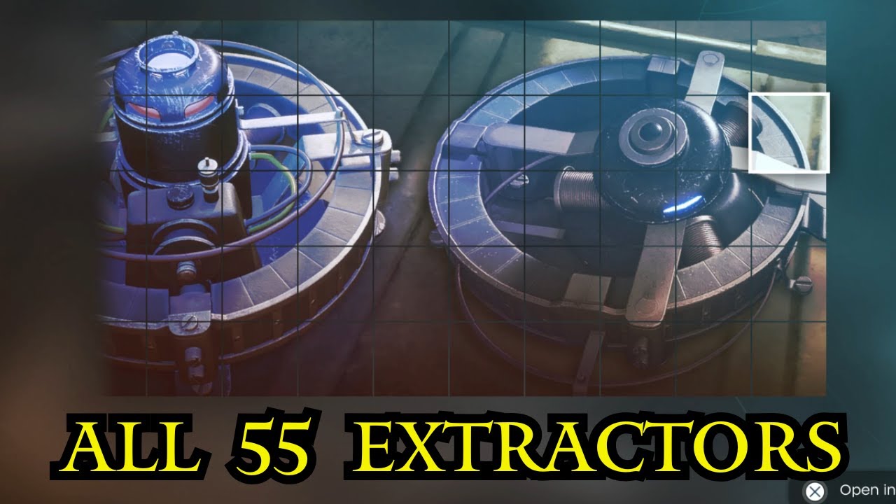 ALL 55 Extractors (Eagle Eyes Trophy Guide) - Unknown 9 Awakeneking