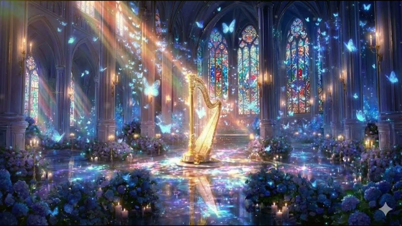 【幻想ケルト音楽CelticMusic】光を編む竪琴の祭壇-The Altar of the Light-Weaving Harp-