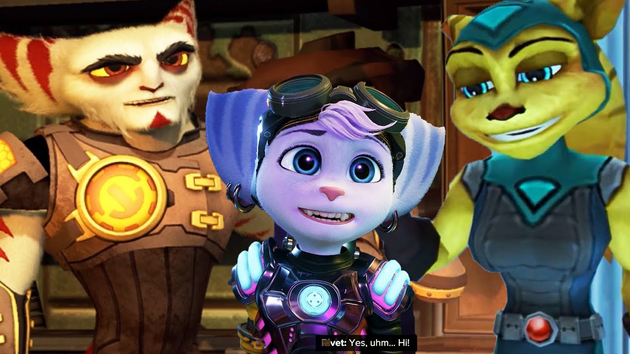 All The Lombaxes Ratchet Has Ever Met - Ratchet & Clank: Rift Apart PS5 2021