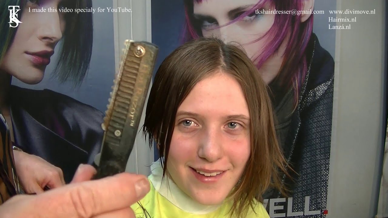 *As a hairdresser I can watch this video a 100 times!* Eli's make-over by TKS