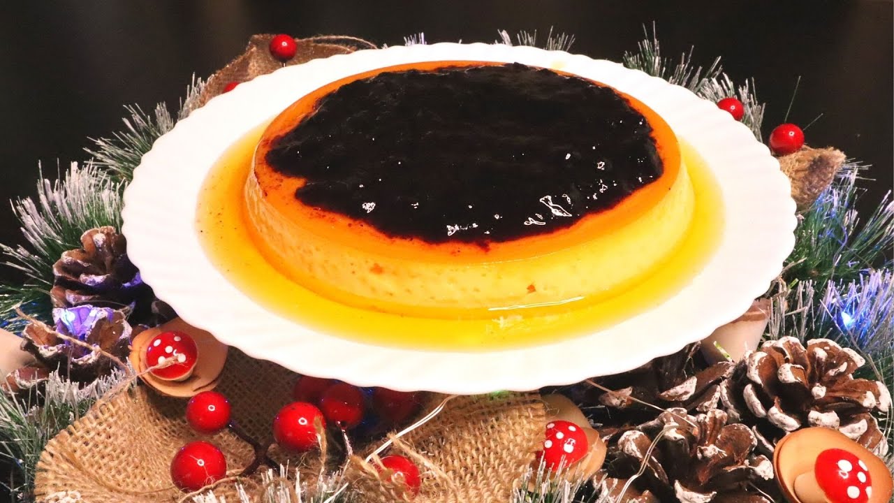 Blueberry Leche Flan  | Smoothest and Delicious Pudding Dessert | Leche Flan for All Occasions
