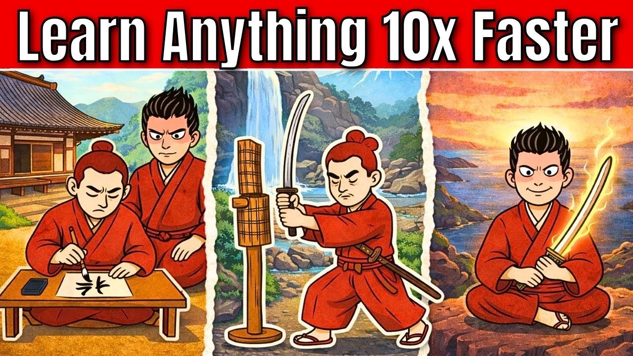 How the Ancient Japanese Learned Anything 10x Faster — Shuhari Explained