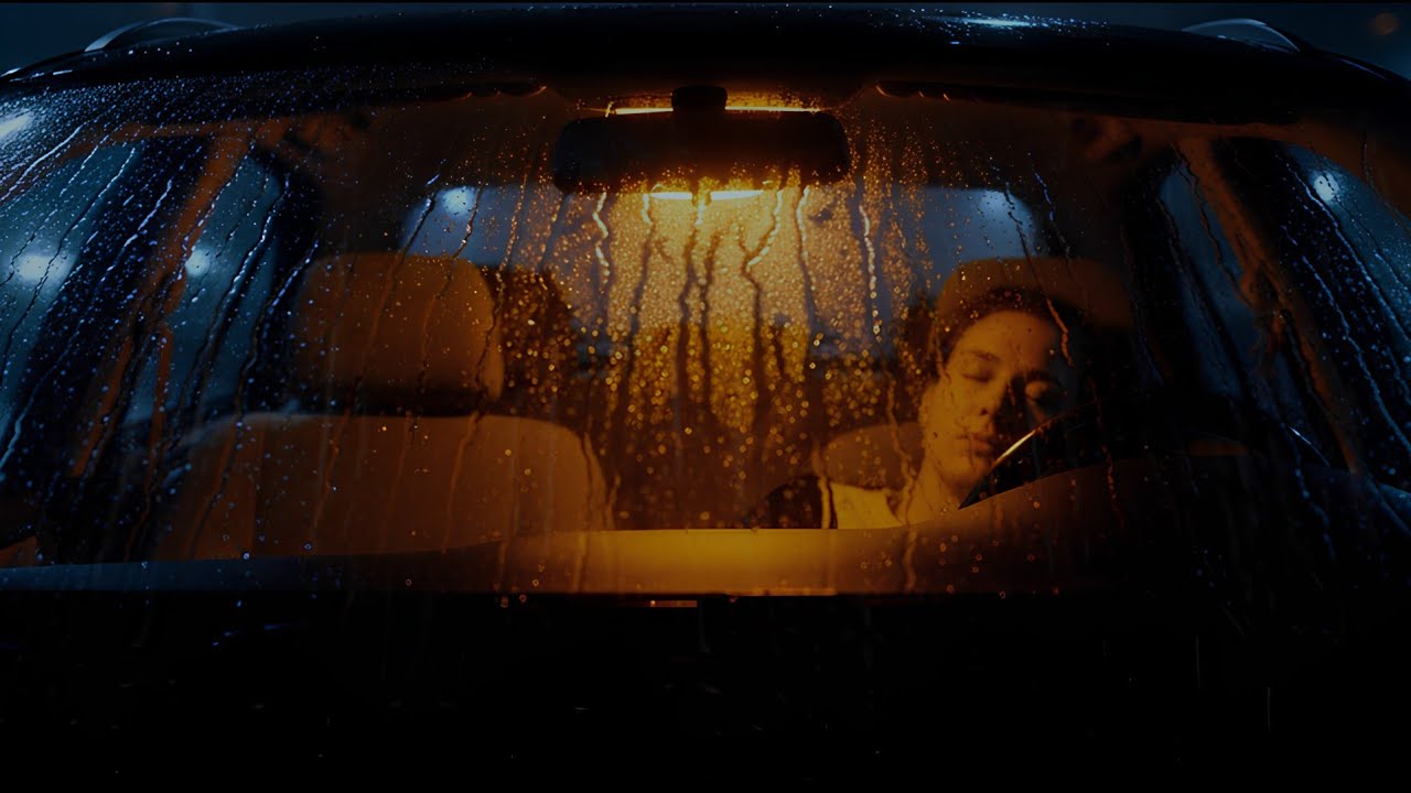 Parked in the Rain While the World Sleeps