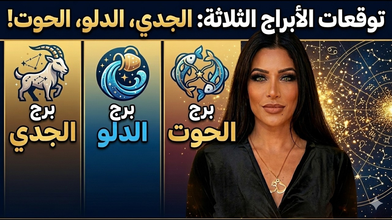 الجدي، الدلو، الحوت: من منكم سيطرق المال بابه ومن سيجد الحب؟ - الزعيمة كاروو