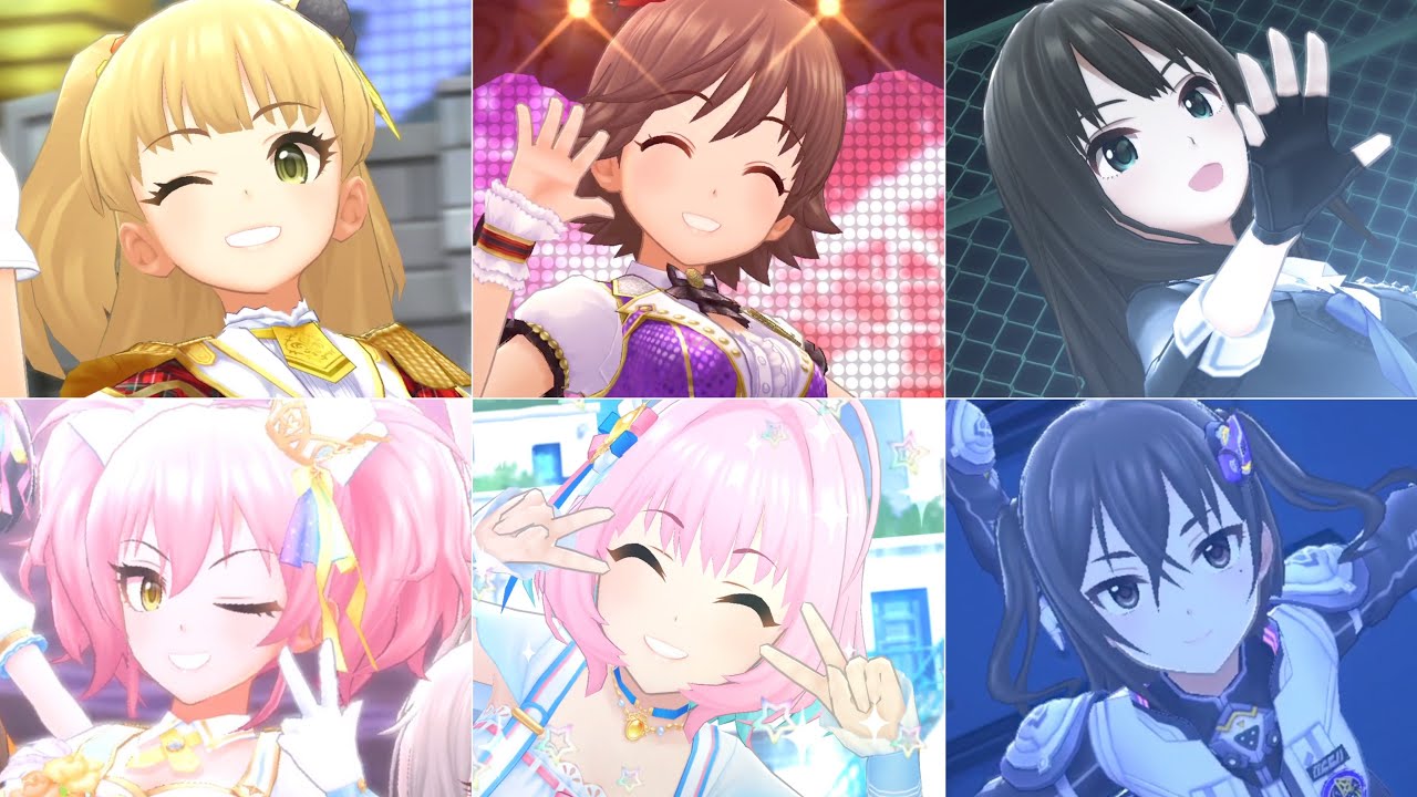 【デレステMV】1〜6周年記念曲メドレー（BEYOND THE STARLIGHT〜星環世界）