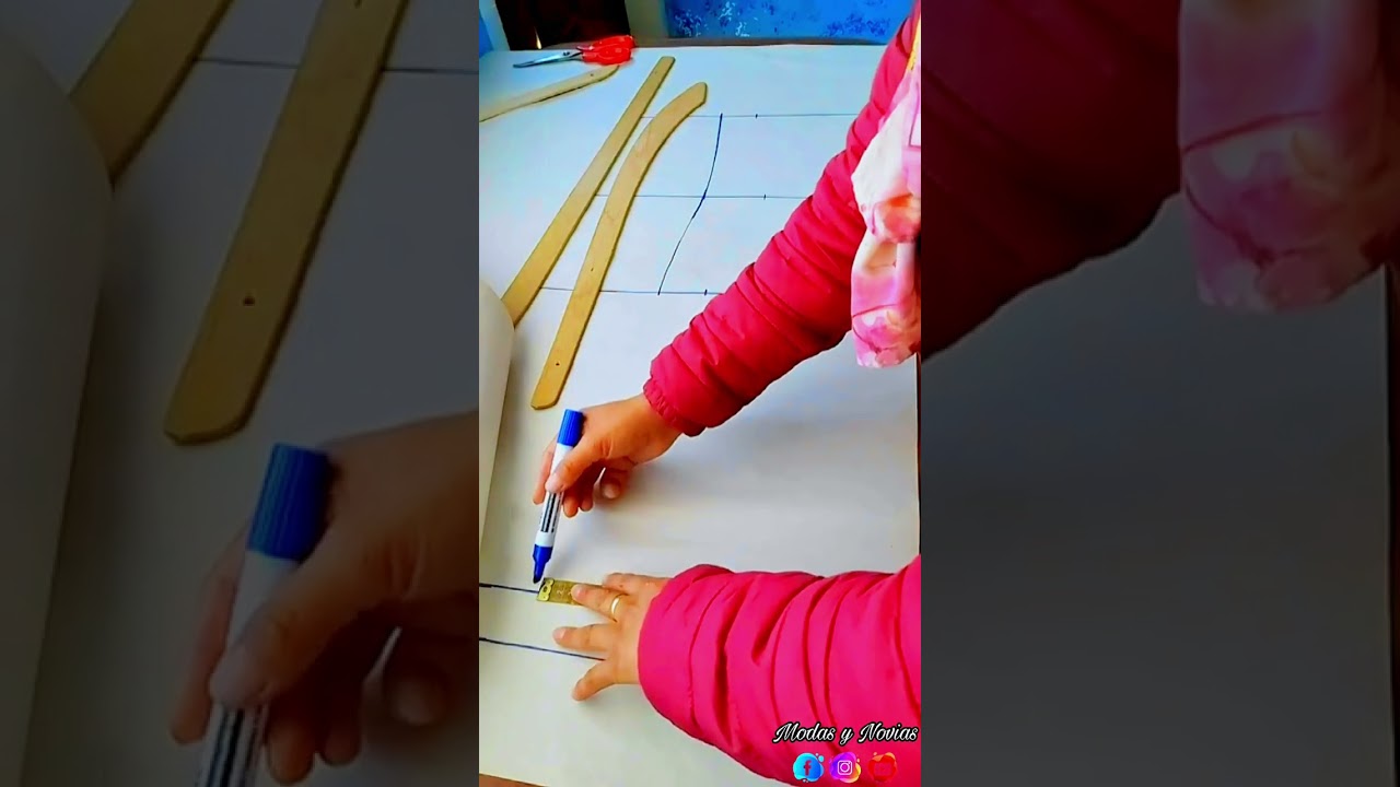 Trazado de un Abrigo P1 (Parte posterior)