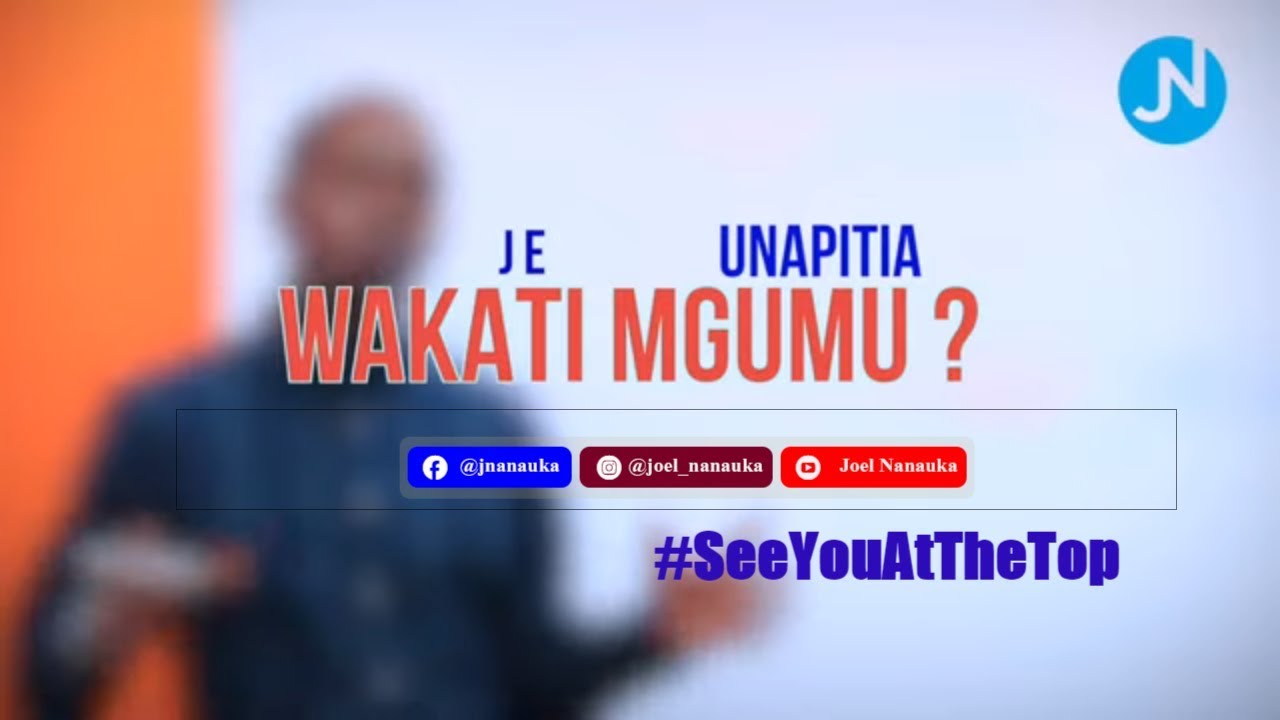 Je Unapitia Wakati Mgumu Katika Maisha Yako?