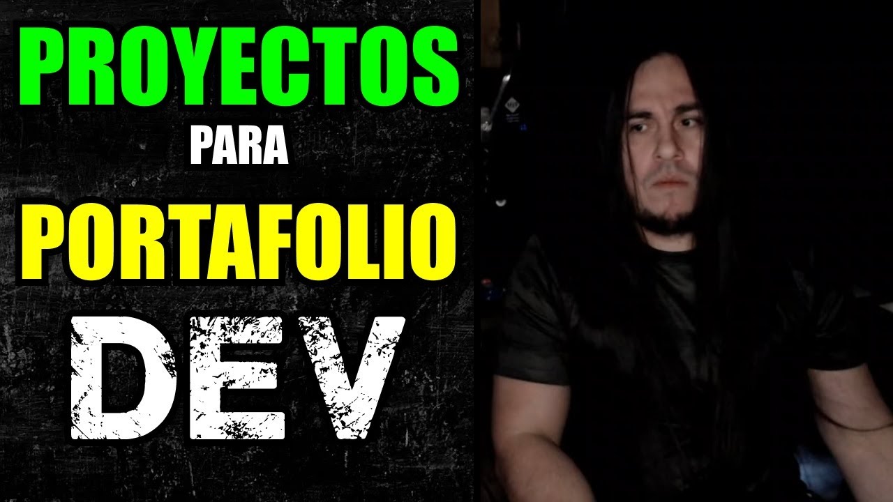 HAZ MÁS LLAMATIVO tu Portafolio de PROGRAMADOR con estos Proyectos