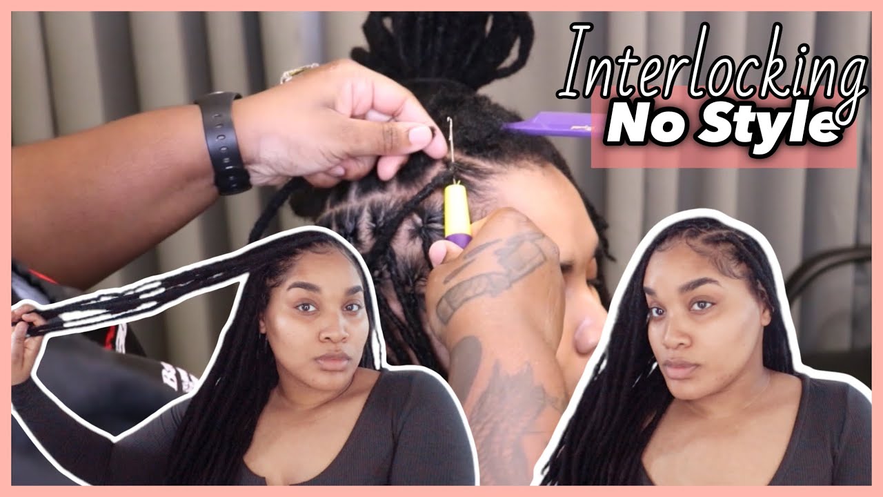 Interlocking Locs 🔒 NO Style #Versatility