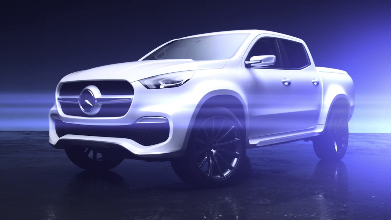 Mercedes Concept X-Class trailer (pickup)
