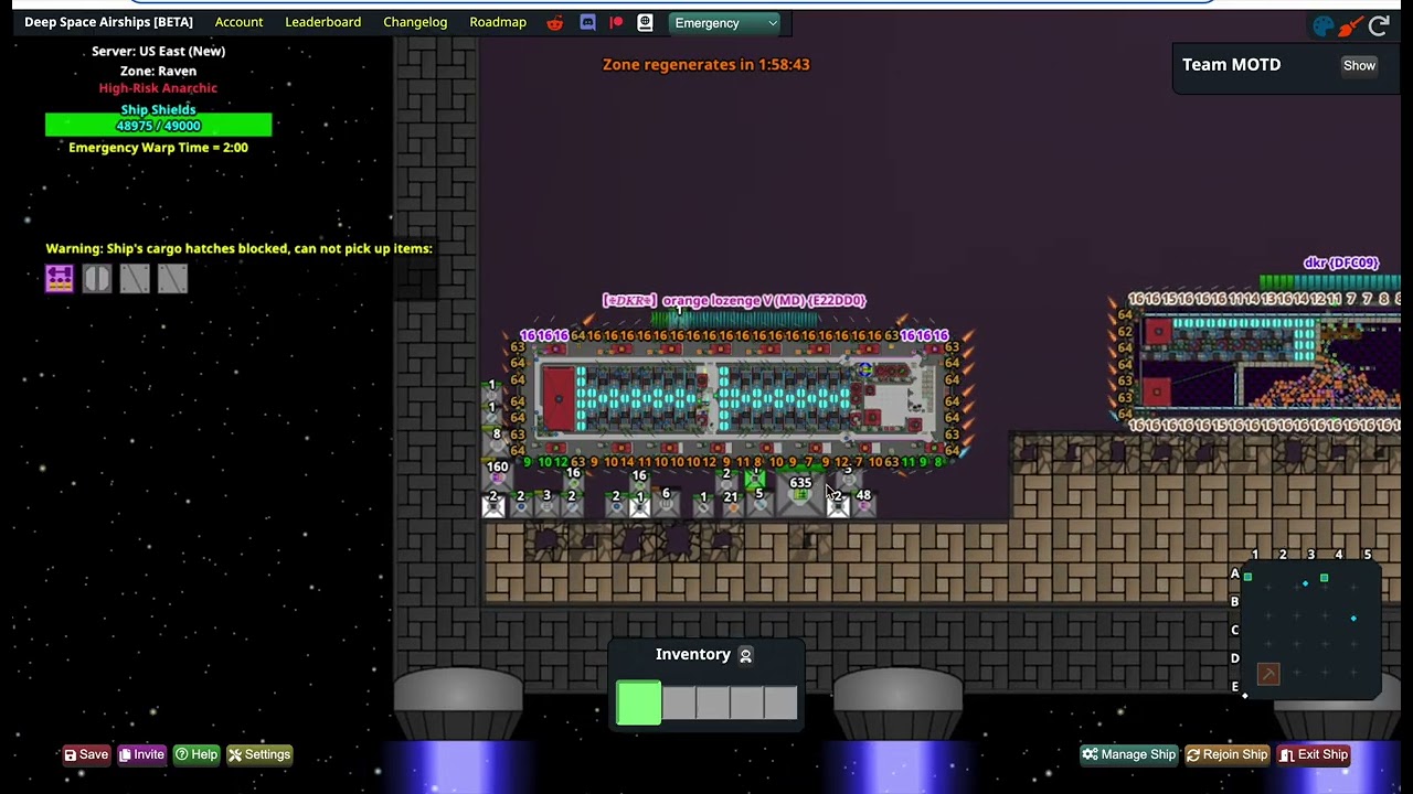 Drednot.io another crazy one sided war