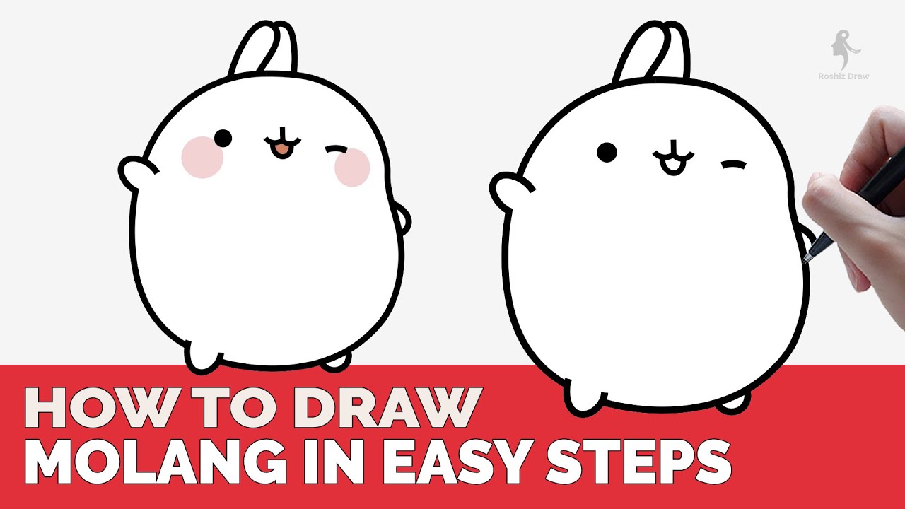 HOW TO DRAW MOLANG IN EASY
