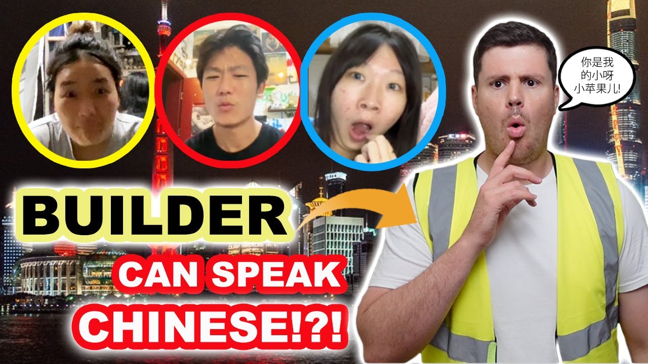 This Builder Shocks Chinese Locals With Hilarious Language Prank!