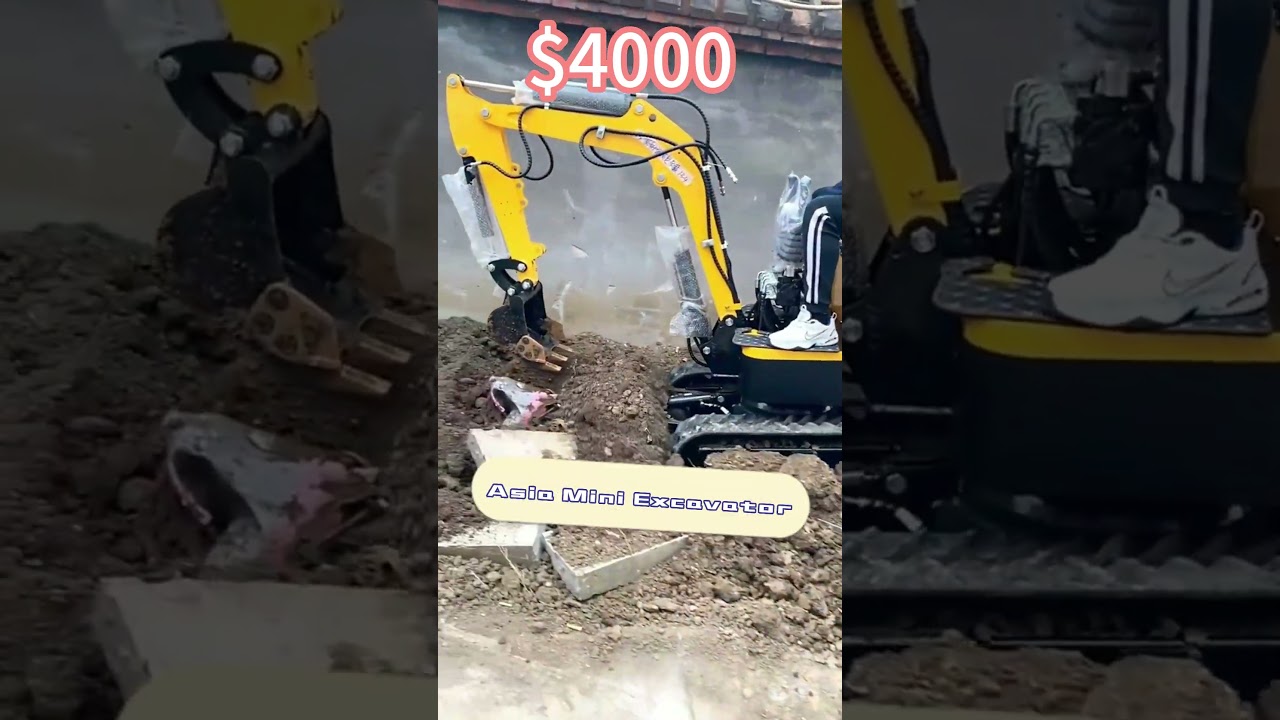 Agrotk mini excavator show!