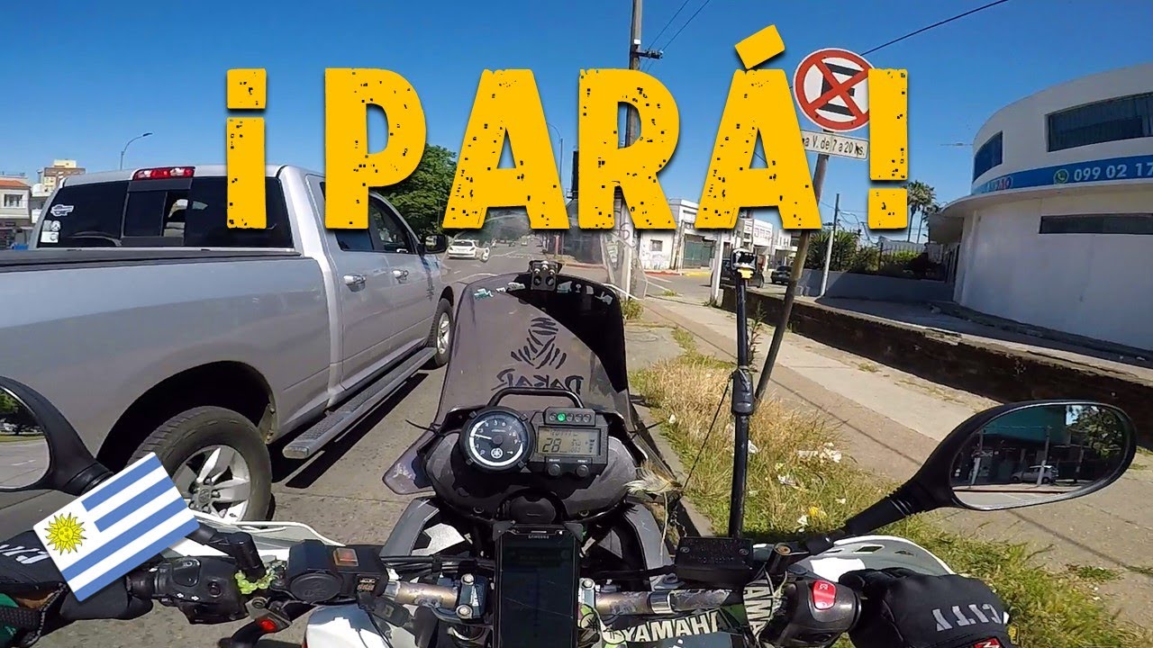 Nos PARAN en (Montevideo – Uruguay) por algo increíble 😱🇺🇾 |Suramérica en moto|Ep2 T2
