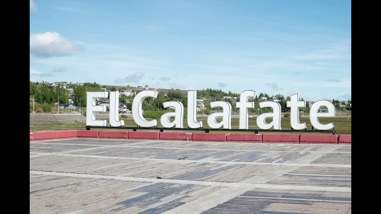 EL CALAFATE vamos a comprar y de paso nos deleitamos con una hermosa vista del Lago Argentino