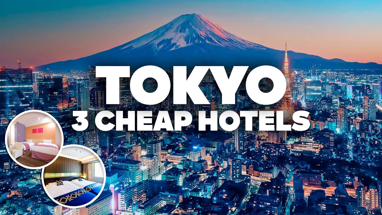 3 GOOD AND CHEAP HOTELS IN TOKYO! Great location, close to everything!