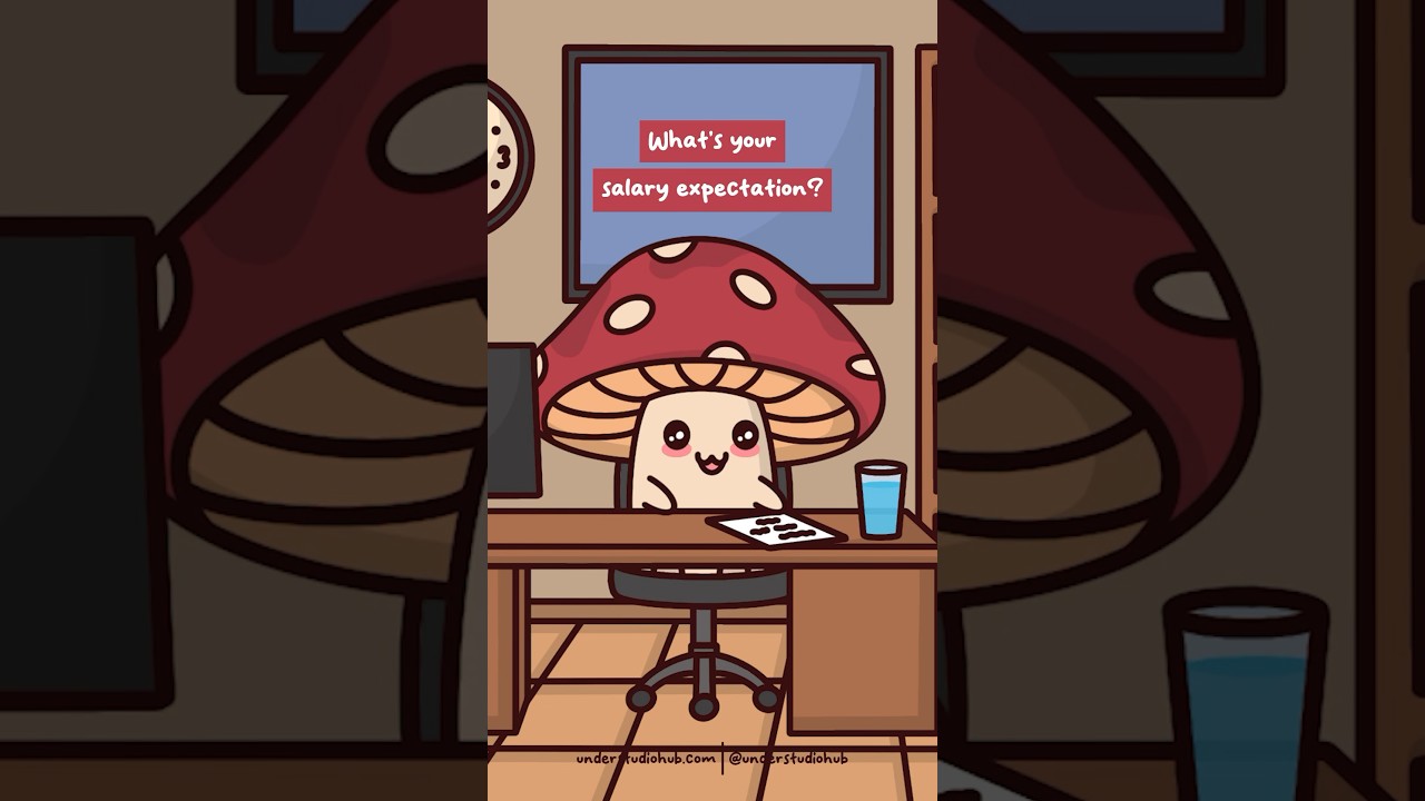 Acting Professional At The Interview 📄 Office Humor | Animation Meme | Original Audio: MengMengDuck