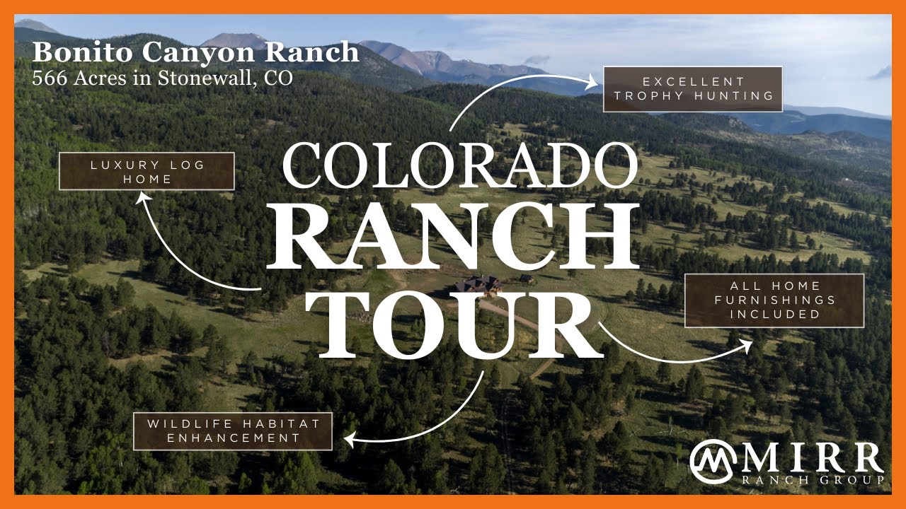Bonito Canyon Ranch | A Colorado Ranch for Sale with Luxury Log Home