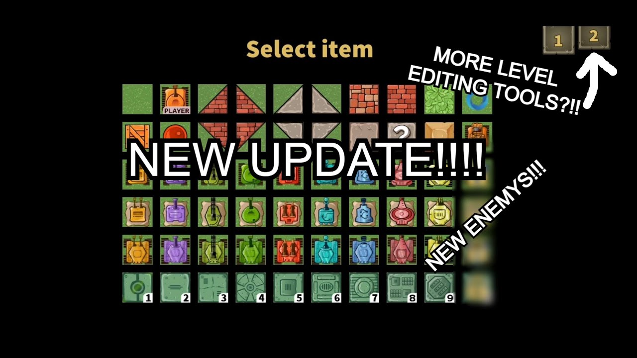 AWESOME TANKS NEW UPDATE SHOWCASE | NEW WEAPONS/LEVELS?!