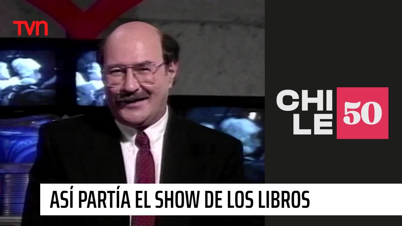Así partía El Show de los Libros junto a Antonio Skármeta | #Chile50
