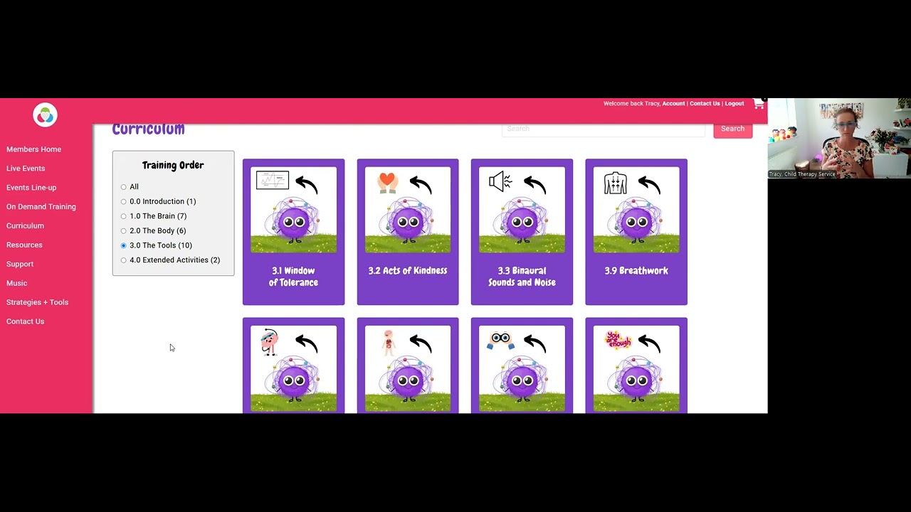 The BOUNCE Curriculum