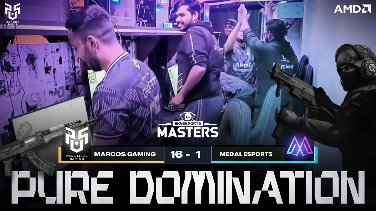 Marcos Gaming vs Medal Esports - Map [ Ancient ]   - Skyesports Masters 2023 - League Stage