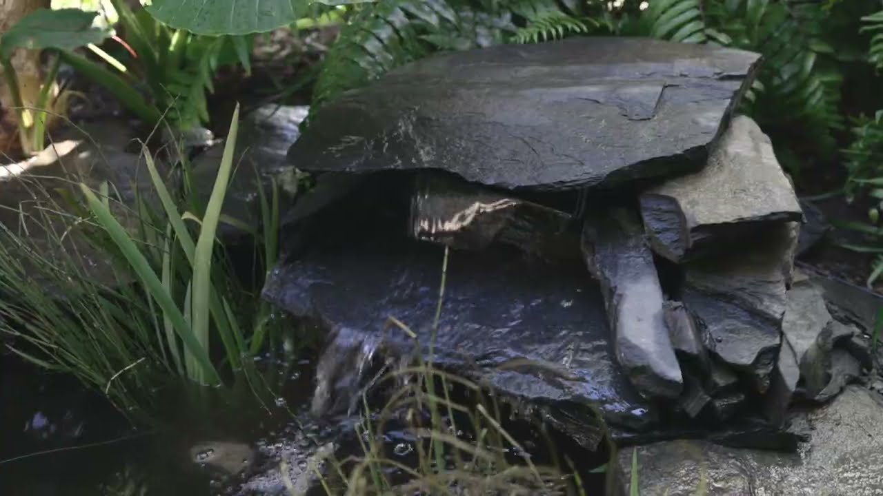 How to Add a Small Waterfall to a Pond