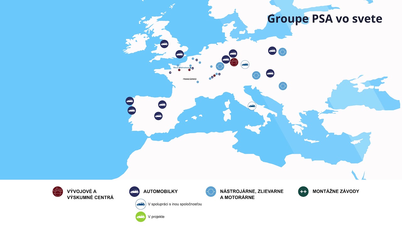 Groupe PSA vo svete