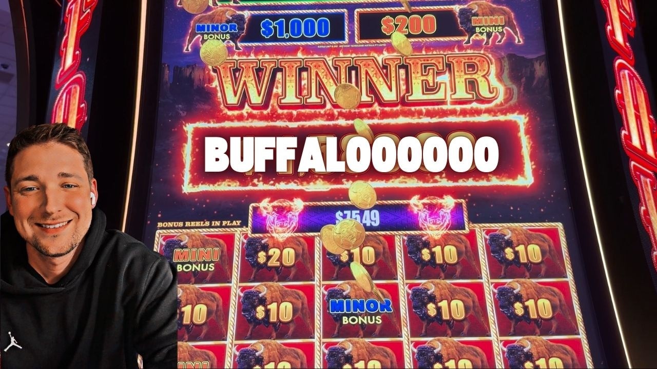 Buffalo Changed my ENTIRE NIGHT HUGE Jackpot!