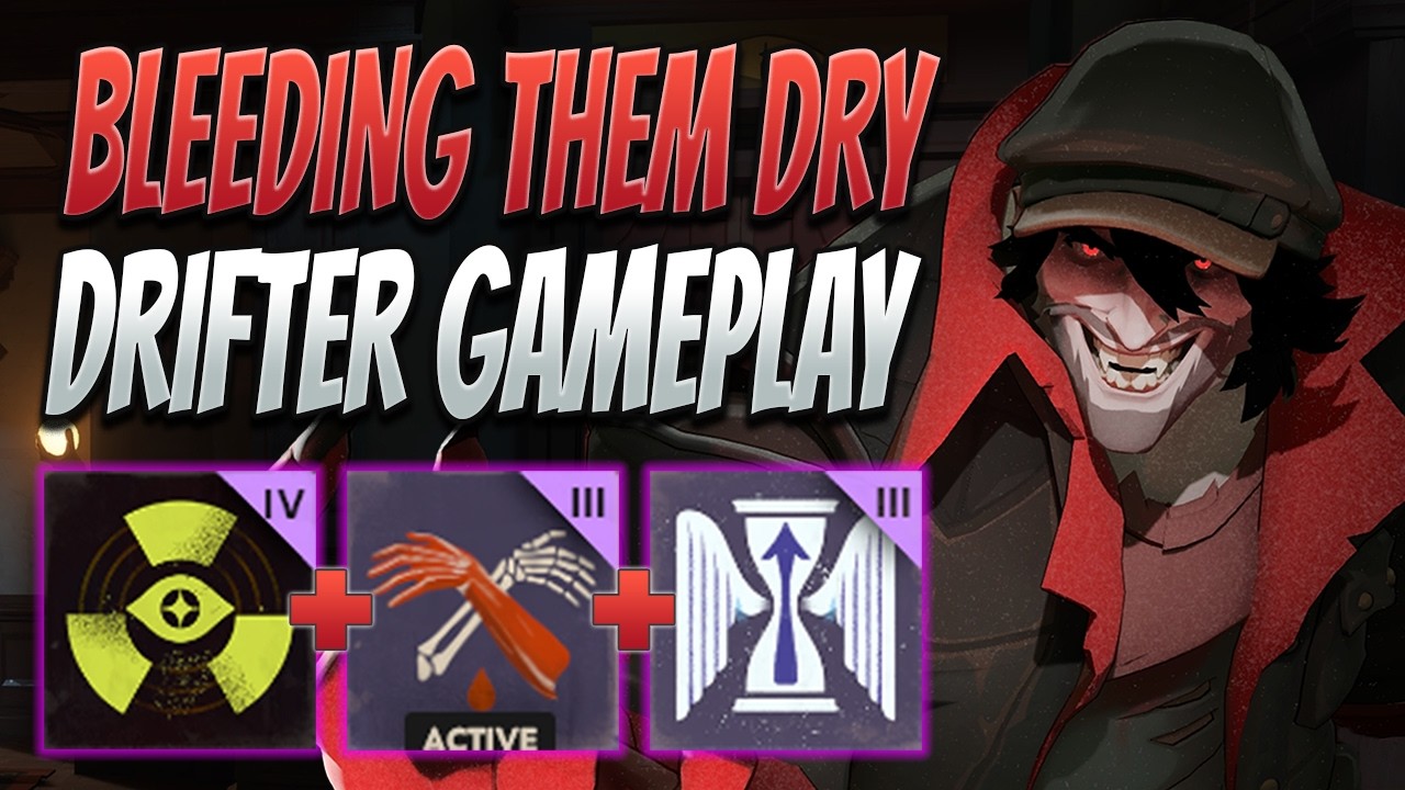 BLEEDING THEM DRY! Drifter Gameplay | Deadlock