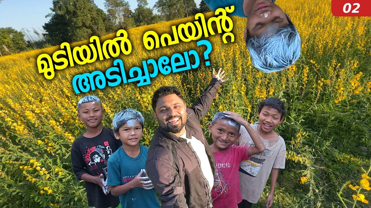 മുടിയിൽ പെയിന്റ് അടിച്ച കുട്ടികൾ! 😂 | Sunn Hemp, Kameng River & Tippi Village | E2 | TinPin Stories