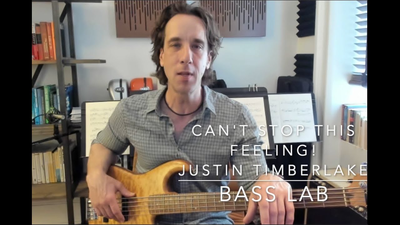 BASS LAB - Can't Stop The Feeling! (Bass Lesson)