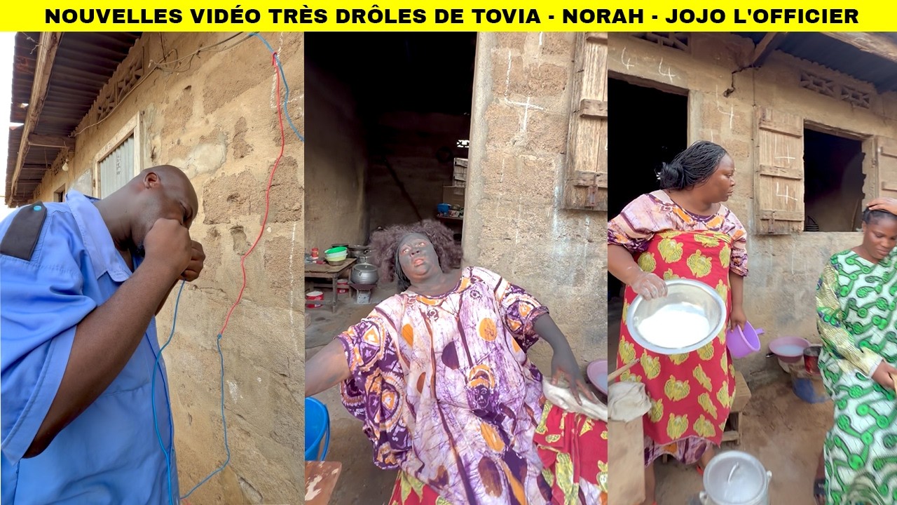 Ep6. TOVIA - NORAH - JOJO L'OFFICIER || NOUVELLE VIDÉO TRÈS DRÔLE 😂😂#comédie #comédietogolais