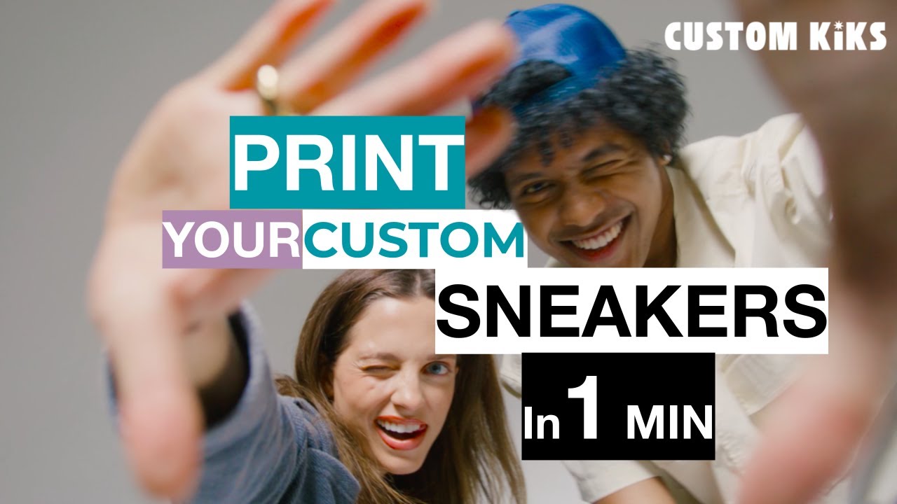 Print Your Custom Sneakers in Under 1 Min with Custom Kiks