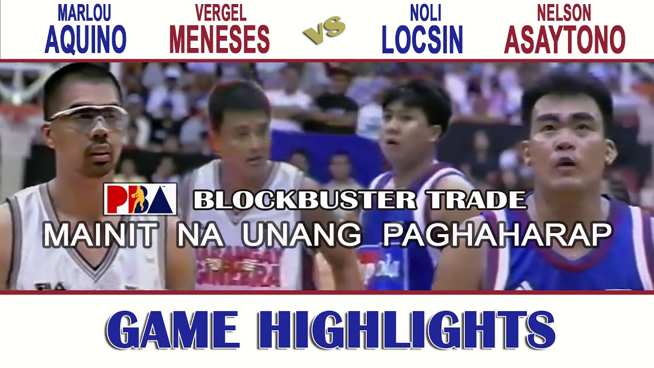 Vergel Meneses & M.Aquino VS Noli Locsin & N.Asaytono | Ginebra VS Pop Cola | Governor's Cup 1999