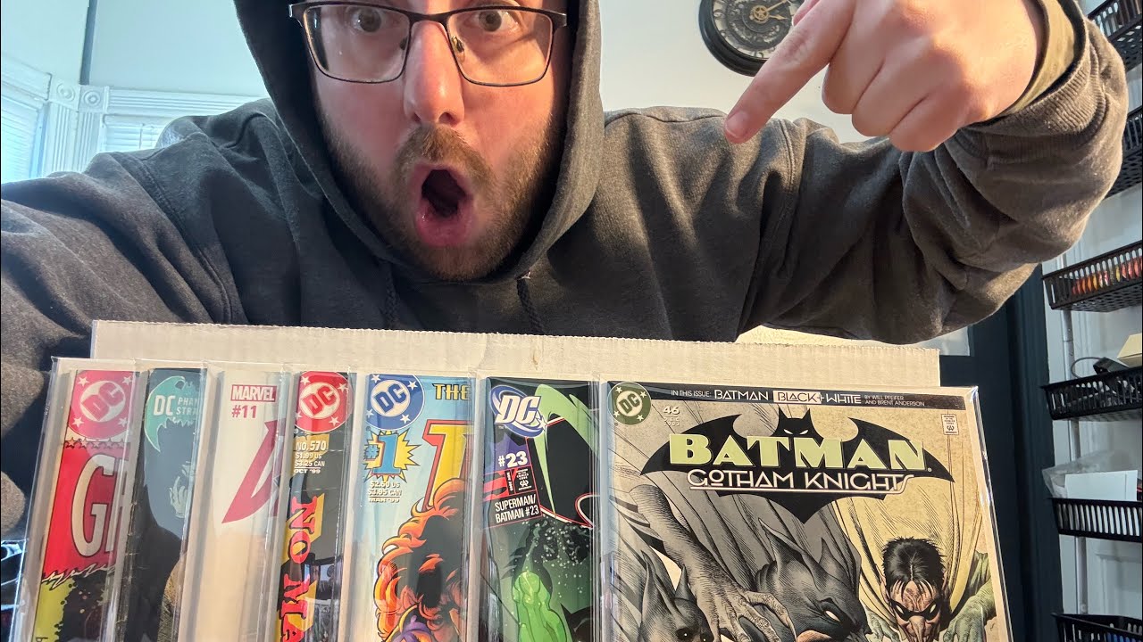 Filled a Short Box at a LCS Sale! #comichaul #dccomics #marvelcomics #keycomics 