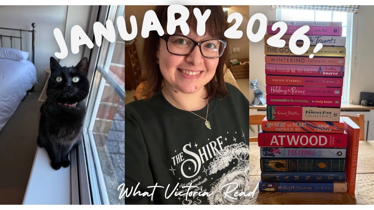 MY READING MONTH: JANUARY 2026 - What Victoria Read - Booktube