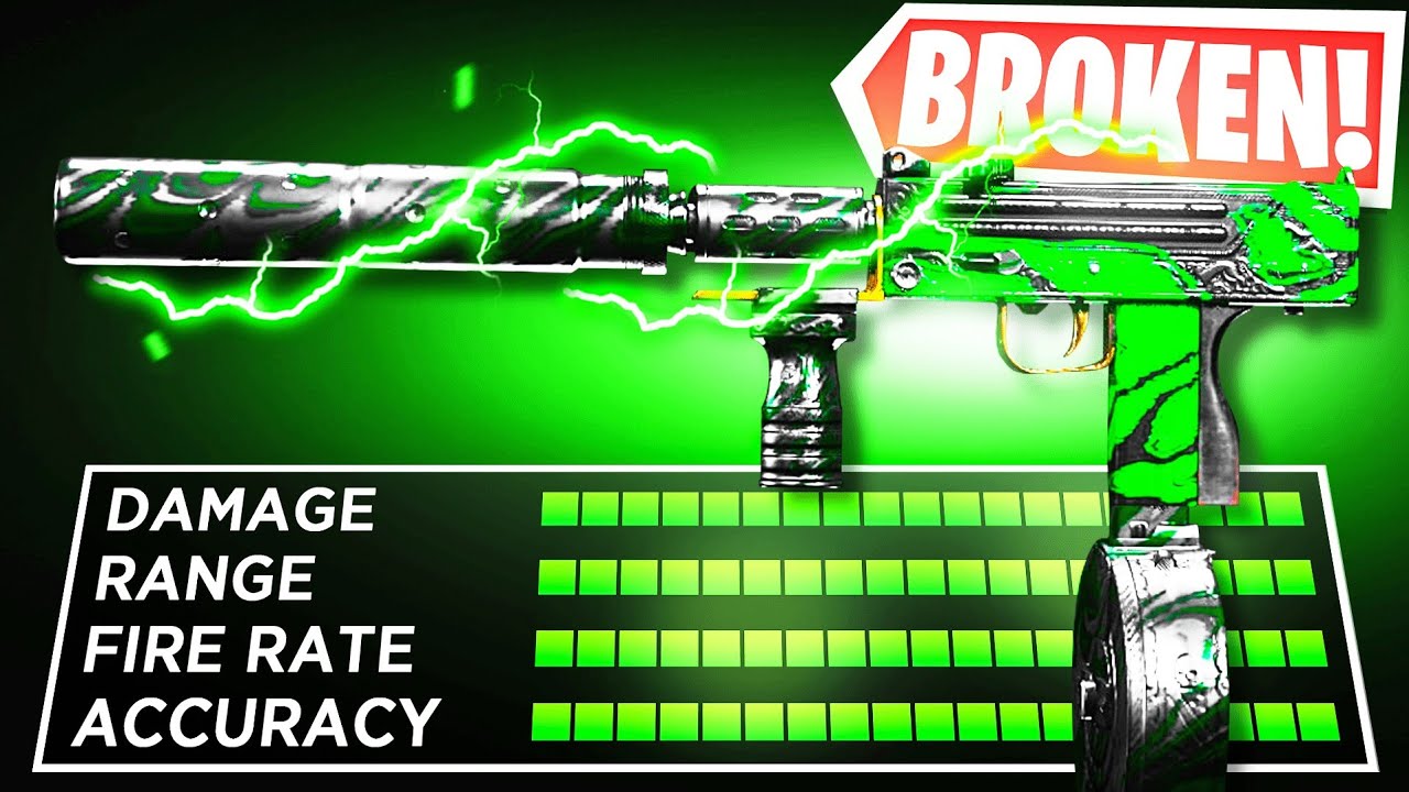 new *BROKEN* MAC 10 in WARZONE SEASON 5! 😲 (Best Mac 10 Class Setup)