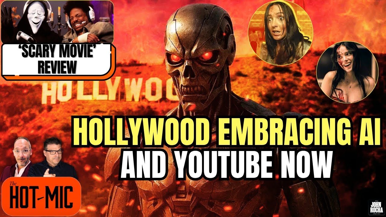Hollywood's AI Hunger and Love for BACKROOMS and OBSESSION, SCARY MOVIE Review | THE HOT MIC