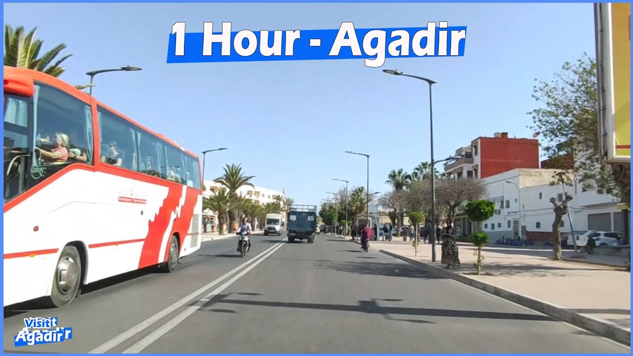 Agadir Round car  -  1 hour in Agadir -  Downtown 2023 Agadir