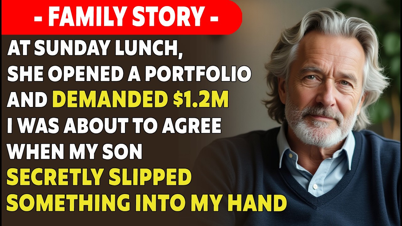 My Son's Fiancée Demanded $1.2M At Lunch — His Note Said: 'Dad, She's A Con Artist' | REVENGE STORY