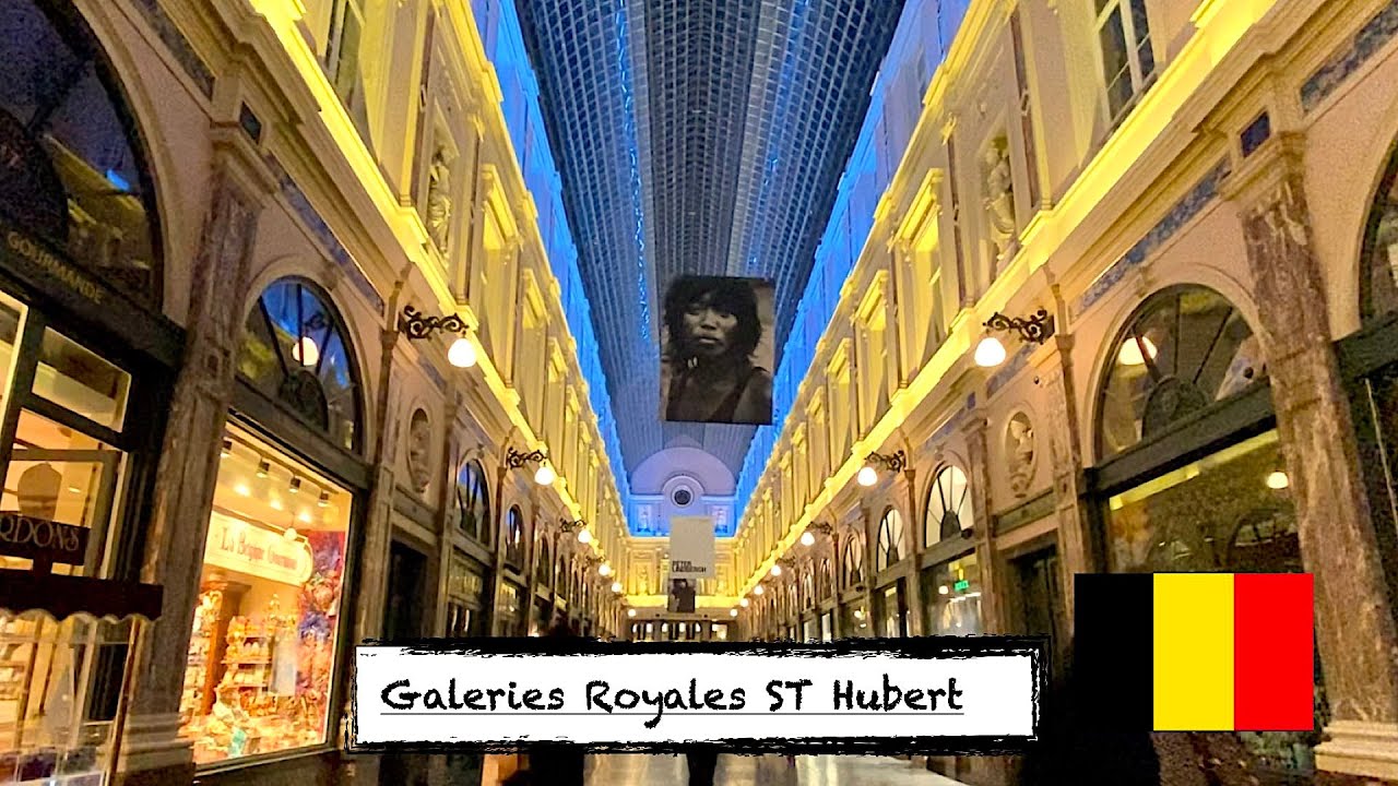 🇧🇪 Royal Gallery of Saint Hubert (Galeries Royales Saint Hubert) | Brussels | Belgium 🇧🇪