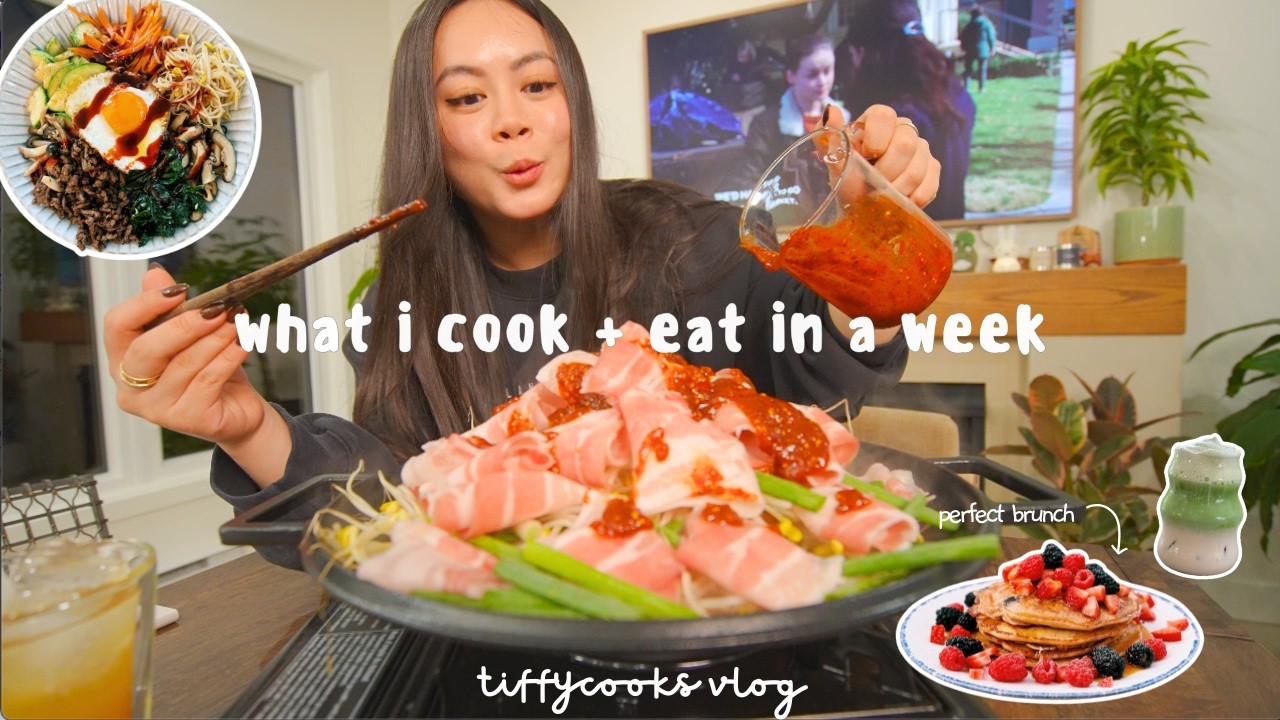 *realistic* what i cook + eat in a week / date night, mini seattle road trip, cozy fall recipes