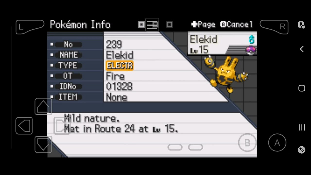 Pokemon Fire Red Extended ( v.3.2.8 ) Cheats Master Ball