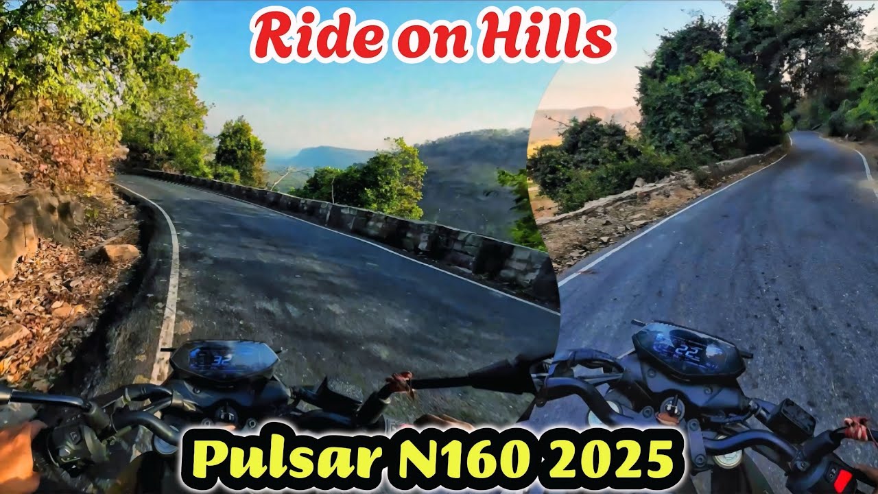 Pulsar N160 2025 Ride on Hills #n160 #rider #motovlog #bikelover #hills #longride #bajaj #pulsar